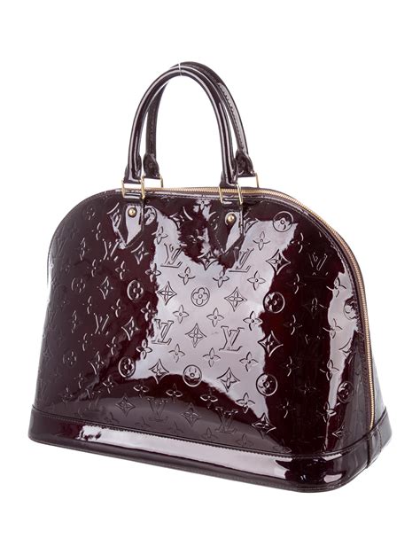 louis vuitton vernis belt bag|louis vuitton black alma bag.